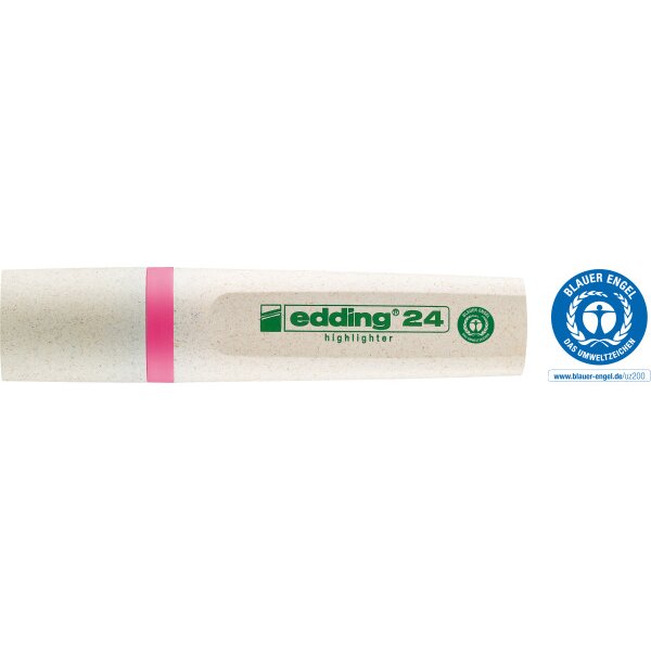 EDDING EcoLine Surligneur 24 2-5mm 24-9 rose