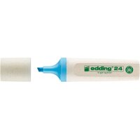 EDDING Textmarker 24 EcoLine 2-5mm 24-10 bleu claire