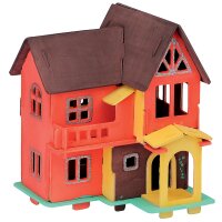 Marabu KiDS Puzzle 3D Maison de rêve, 33 pièces