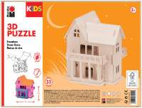 Marabu KiDS 3D Puzzle "Traumhaus", 33 Teile