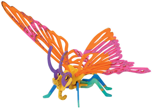 Marabu KiDS 3D Puzzle "Schmetterling", 16 Teile