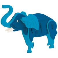 Marabu KiDS Puzzle 3D Eléphant, 27 pièces