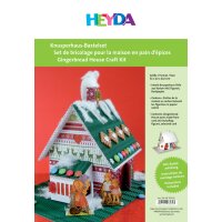 HEYDA Set de bricolage pour maison en pain dépices