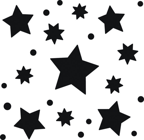 HEYDA Perforateur à motif Flexi Stanzer, étoiles