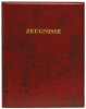 ROTH Zeugnisringbuch, Kunststoff, DIN A4, dunkelrot