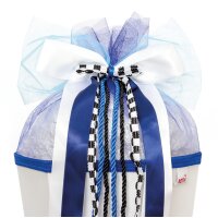 ROTH Pochette Speed, blanc/bleu/noir en 70% polyester et