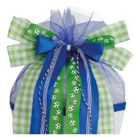 ROTH Pochette Speed, blanc/bleu/noir en 70% polyester et