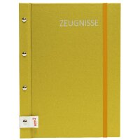 ROTH Zeugnismappe Metallium mit Buchschrauben, gold