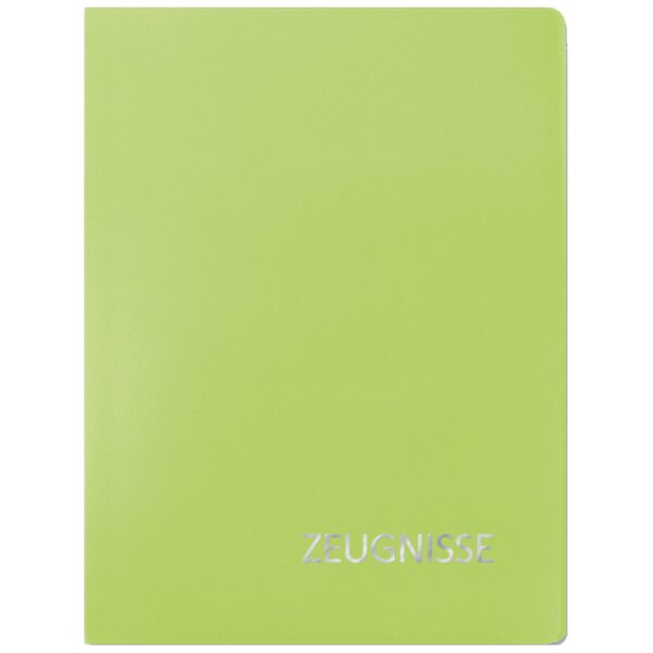 ROTH Zeugnismappe Basic, aus PP, DIN A4, magenta