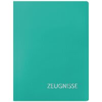 ROTH Zeugnismappe Basic, aus PP, DIN A4, grün