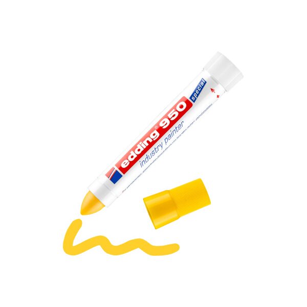 EDDING Industrial Marker 950 10mm 950-5 jaune