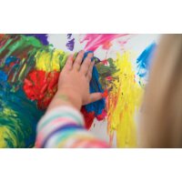 KREUL Gouache aux doigts MUCKI, 150 ml, rouge