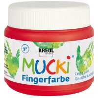 KREUL Gouache aux Doigts MUCKI, 150 ml, marron