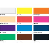 KREUL Gouache aux doigts MUCKI, 750 ml, jaune