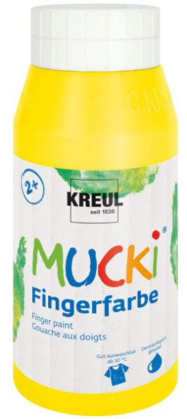 KREUL Fingerfarbe "MUCKI", orange, 750 ml