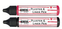 KREUL Pluster & Liner Pen, 29 ml, blanc