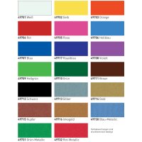 KREUL Marqueur pour bougies, 29 ml, blanc