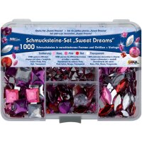 KREUL Set de pierres décoratives Sweet Dreams