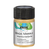 KREUL Peinture à marbrer Magic Marble, 20 ml, argent