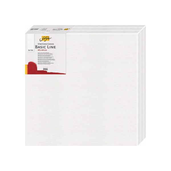 KREUL Keilrahmen-Set SOLO Goya BASIC LINE, 400 x 400 mm