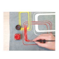 KREUL Textilfarbe JAVANA, weiss, im Glas, 50 ml