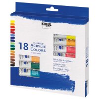KREUL Acrylfarbe el Greco, 12 ml, 18er-Set