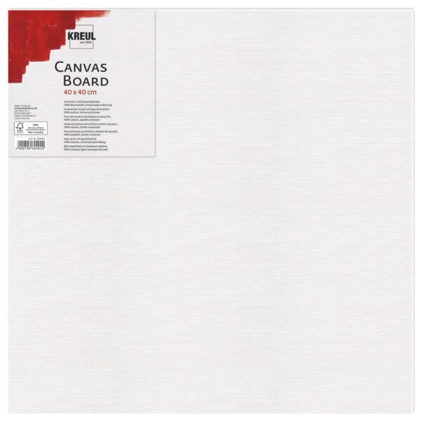 A3 Leinwand-Brett Set - Säurefreie Canvas Für Öl- & Acrylfarben