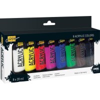 KREUL Peinture acrylique SOLO Goya Acrylic, 20 ml, set de 8