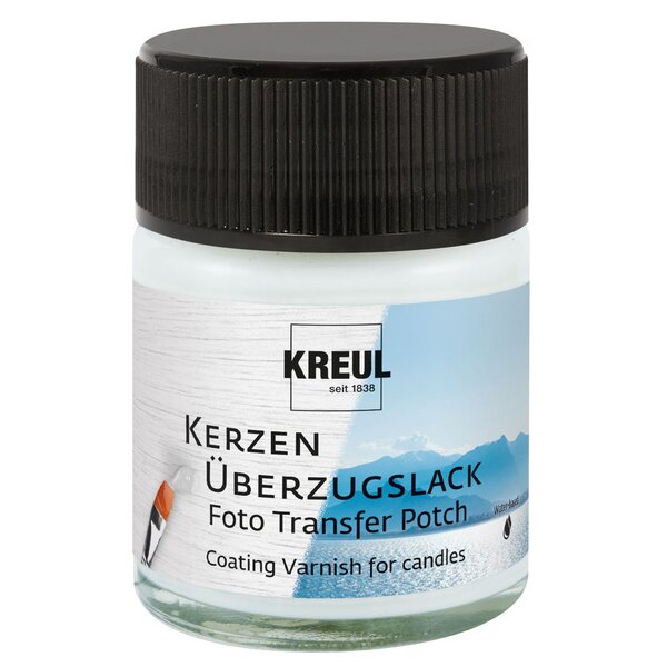 KREUL Photo transfert POTCH pour bougies, 50 ml