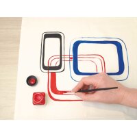 KREUL Textilfarbe JAVANA, Grundfarben-Set, 6 x 20 ml