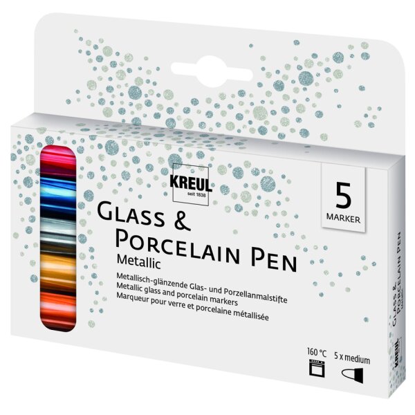 KREUL Marqueur pour porcelaine Glass & Porcelain Pen