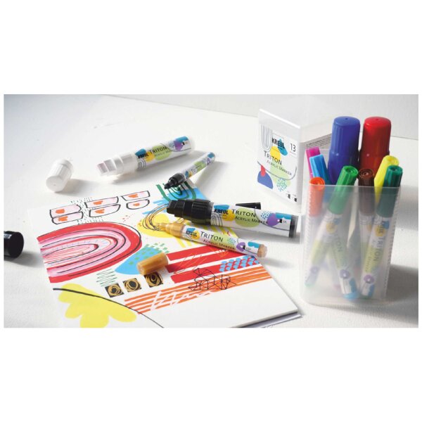 KREUL Marqueur acrylique SOLO Goya TRITON Acrylic,power pack