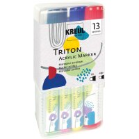 KREUL Acrylmarker TRITON Acrylic Marker, 13er Power Pack