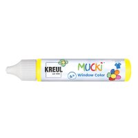 KREUL Window Color Pen "MUCKI", gelb, 29 ml