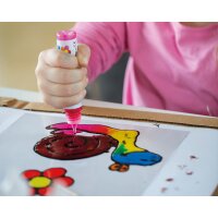 KREUL Window Color Pen MUCKI, marron foncé, 29 ml