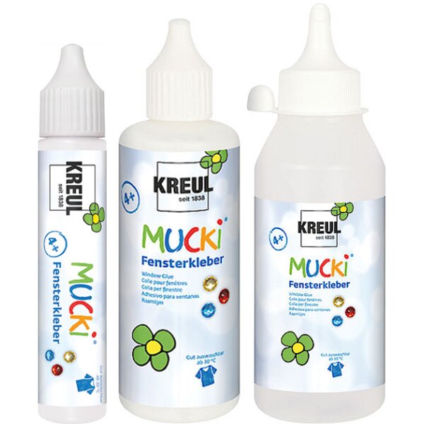 KREUL Colle de fenêtre MUCKI, flacon de 250 ml