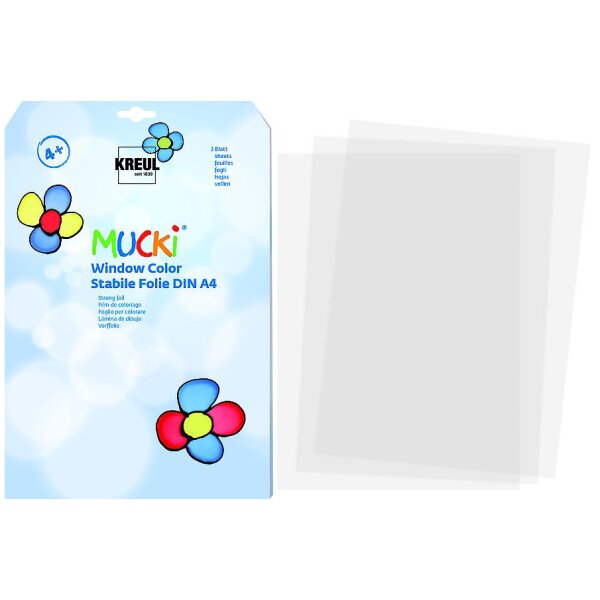 KREUL Spezialfolie f&uuml;r Window Color MUCKI, DIN A4