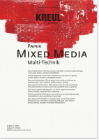 KREUL Bloc pour artistes Paper Mixed Media, A4, 10 feuilles