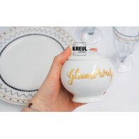 KREUL Glass & Porcelain Pen Metallic, argent