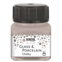 KREUL Glas- und Porzellanfarbe Chalky, Cotton White