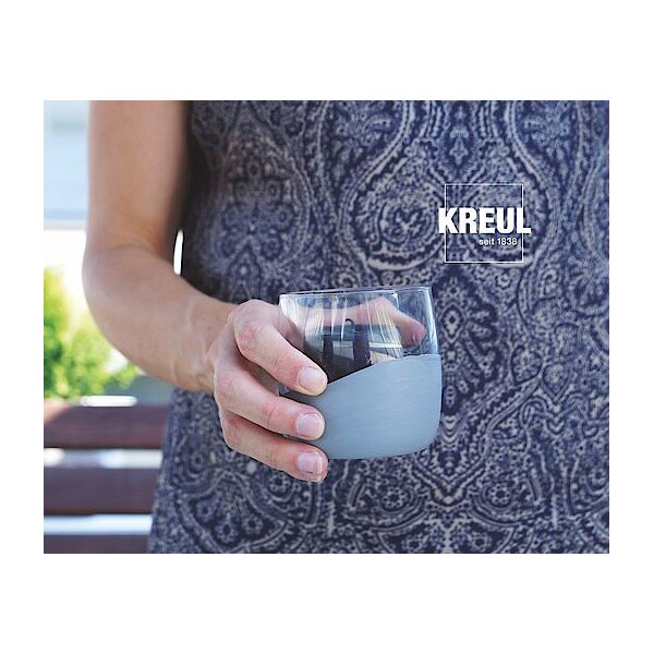 KREUL Peinture pour verre et porcelaine Chalky,Cottage Green