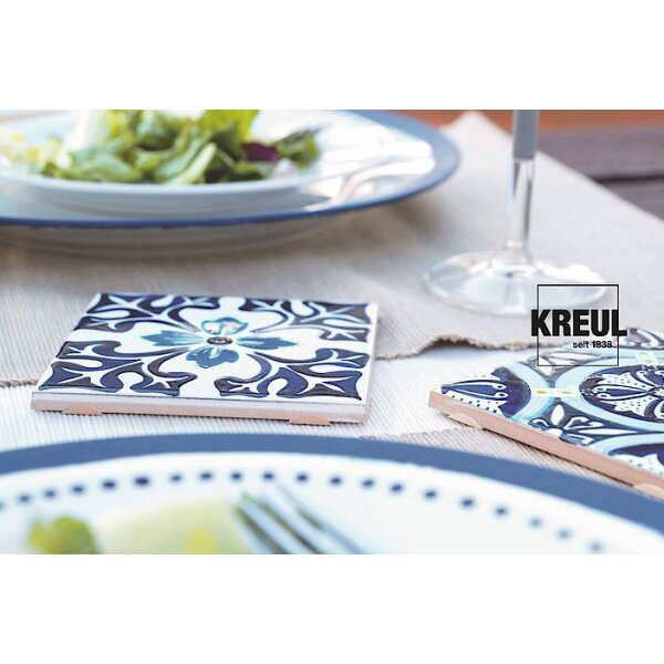 KREUL Peinture pour verre et porcelaine Classic, argent