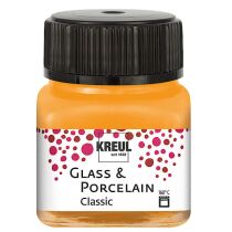 KREUL Glas- und Porzellanfarbe Classic, gold, 20 ml