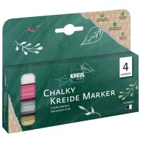 KREUL Kreidemarker Chalky, Medium, 4er-Set