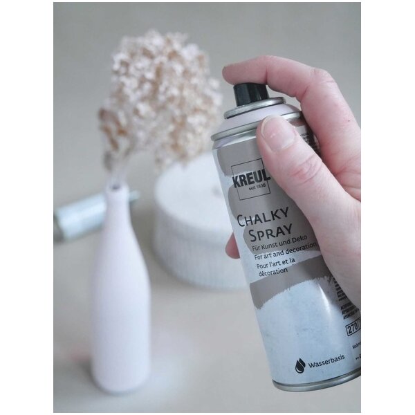 KREUL Sprühfarbe CHALKY SPRAY, White Cotton, 200 ml