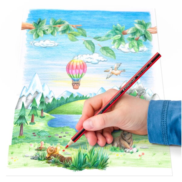 STAEDTLER Buntstift Noris colour, 24er Kartonetui
