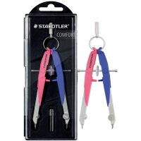 STAEDTLER Präzisions- Geometriezirkel Mars Comfort Neon