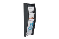 STYRO Support mural brochures A4 128-340.0292 anthracite...