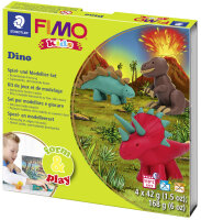 FIMO kids Kit de modelage Form & Play Dino, niveau 2