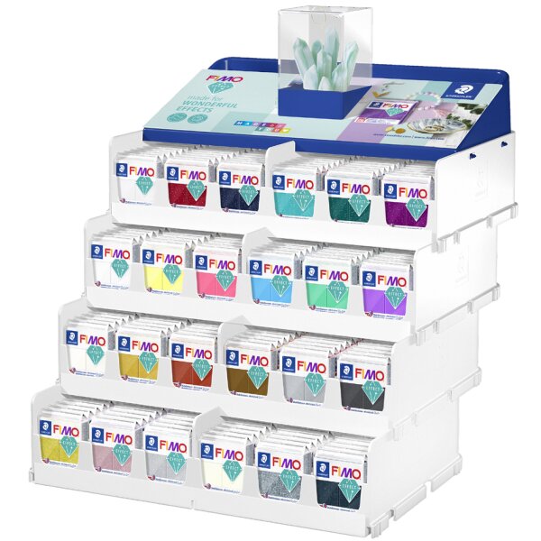FIMO EFFECT Modelliermasse, ofenhärtend, 288er Display | Internetstore.ch
